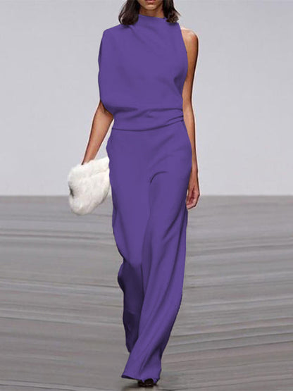 Clara - Elegant Sleeveless Jumpsuit