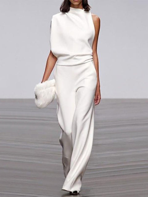 Clara - Elegant Sleeveless Jumpsuit
