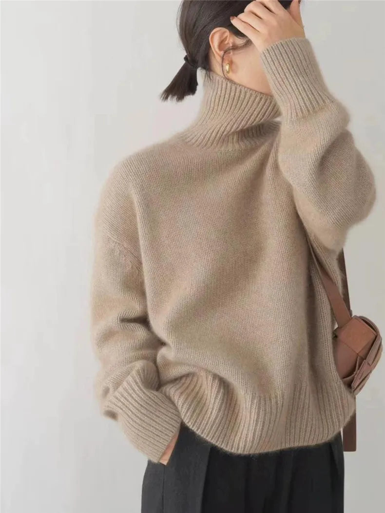 Ellie | Cashmere Turtleneck