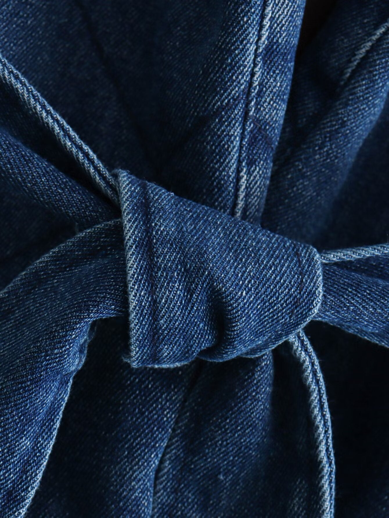 Denim | jacket with a reversed collar