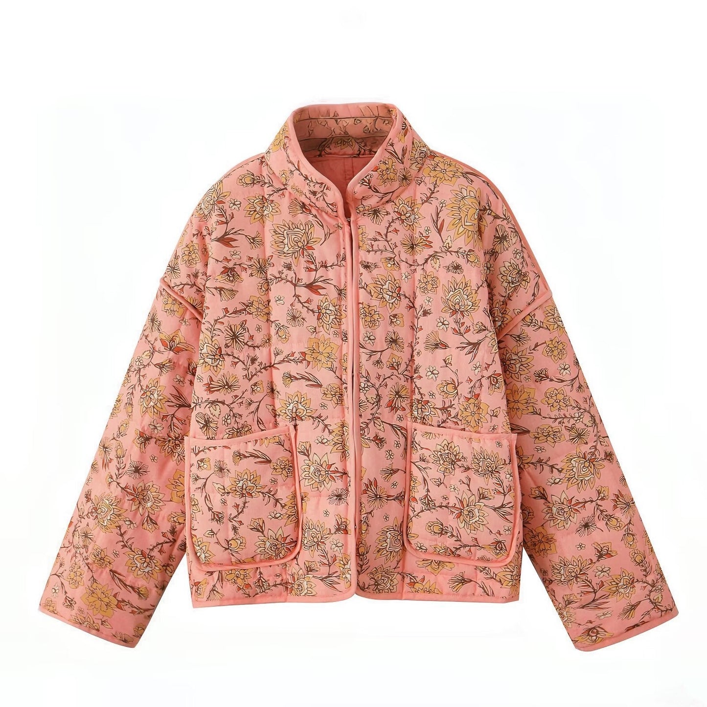 Patchwork | Jacket with Floral Pattern