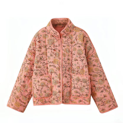 Patchwork | Jacket with Floral Pattern