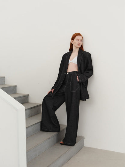 Casual | Vintage Denim Blazer