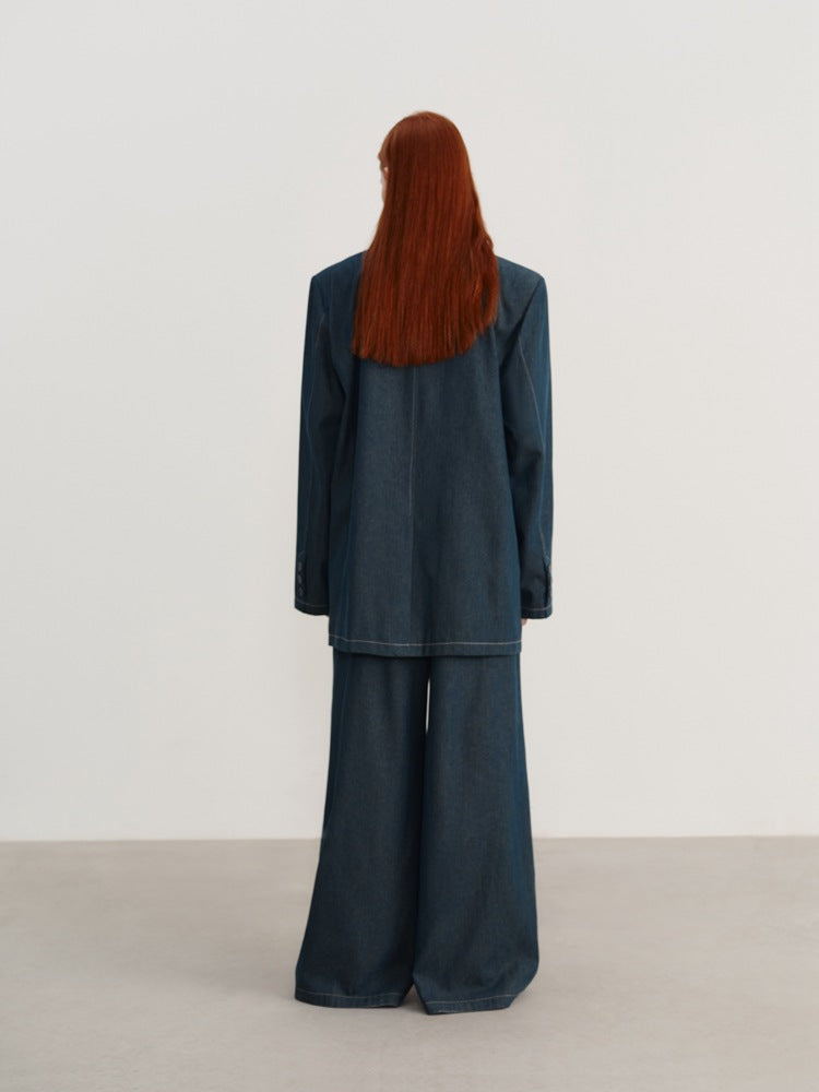 Casual | Vintage Denim Blazer