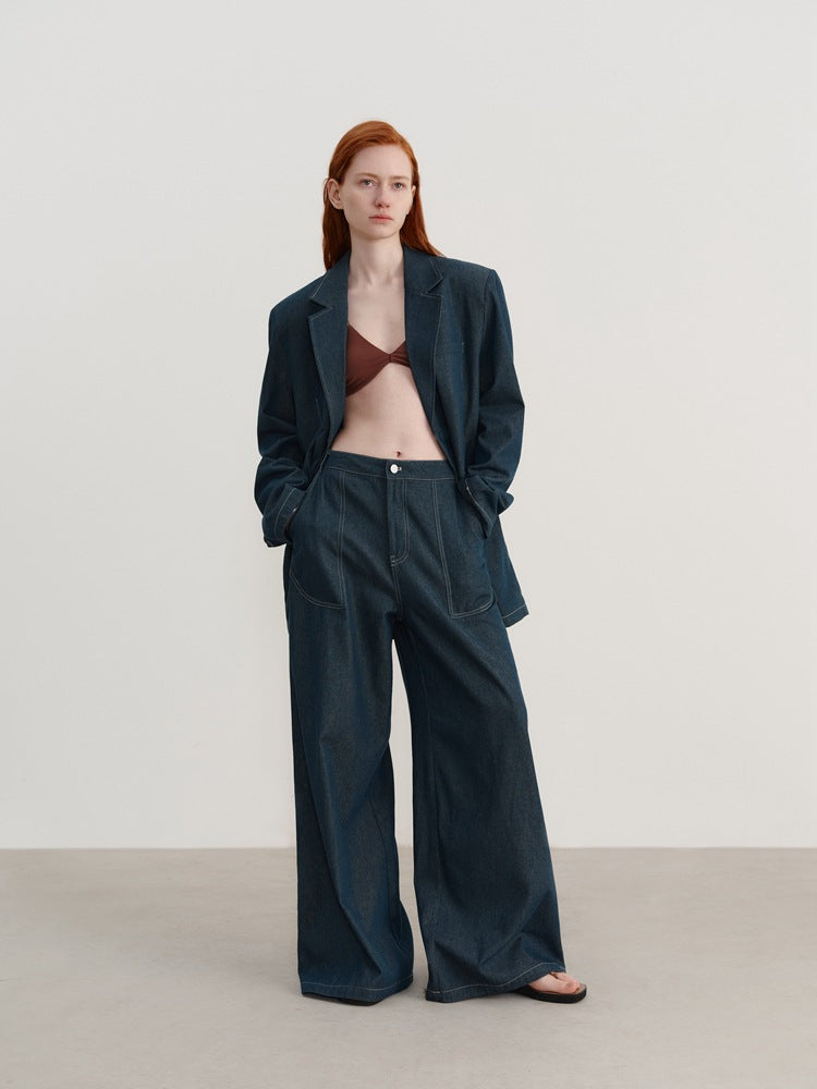 Casual | Vintage Denim Blazer