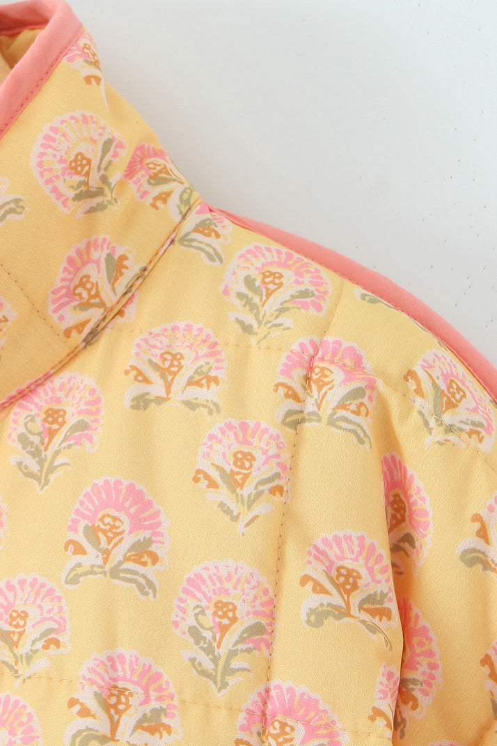 Patchwork | Jacket with Floral Pattern