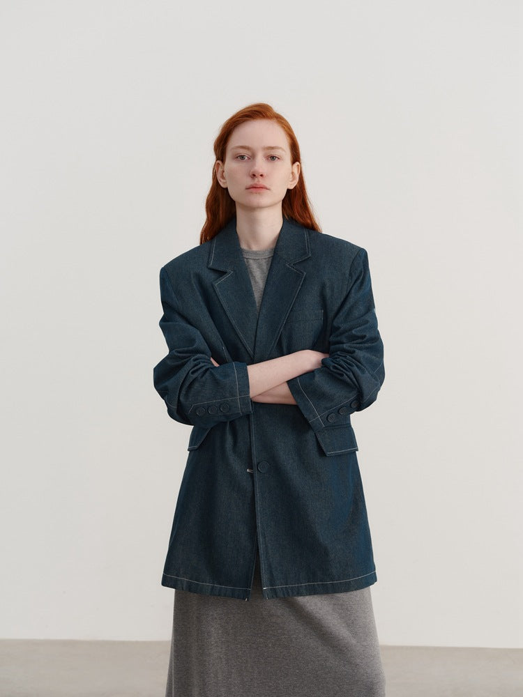 Casual | Vintage Denim Blazer