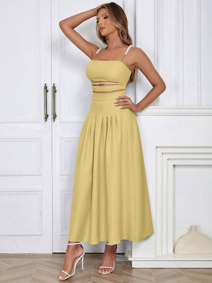 Halsy | Sleeveless Top and Long Skirt