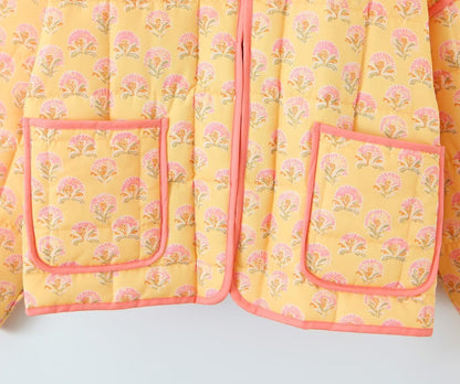 Patchwork | Jacket with Floral Pattern