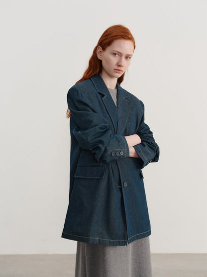 Casual | Vintage Denim Blazer