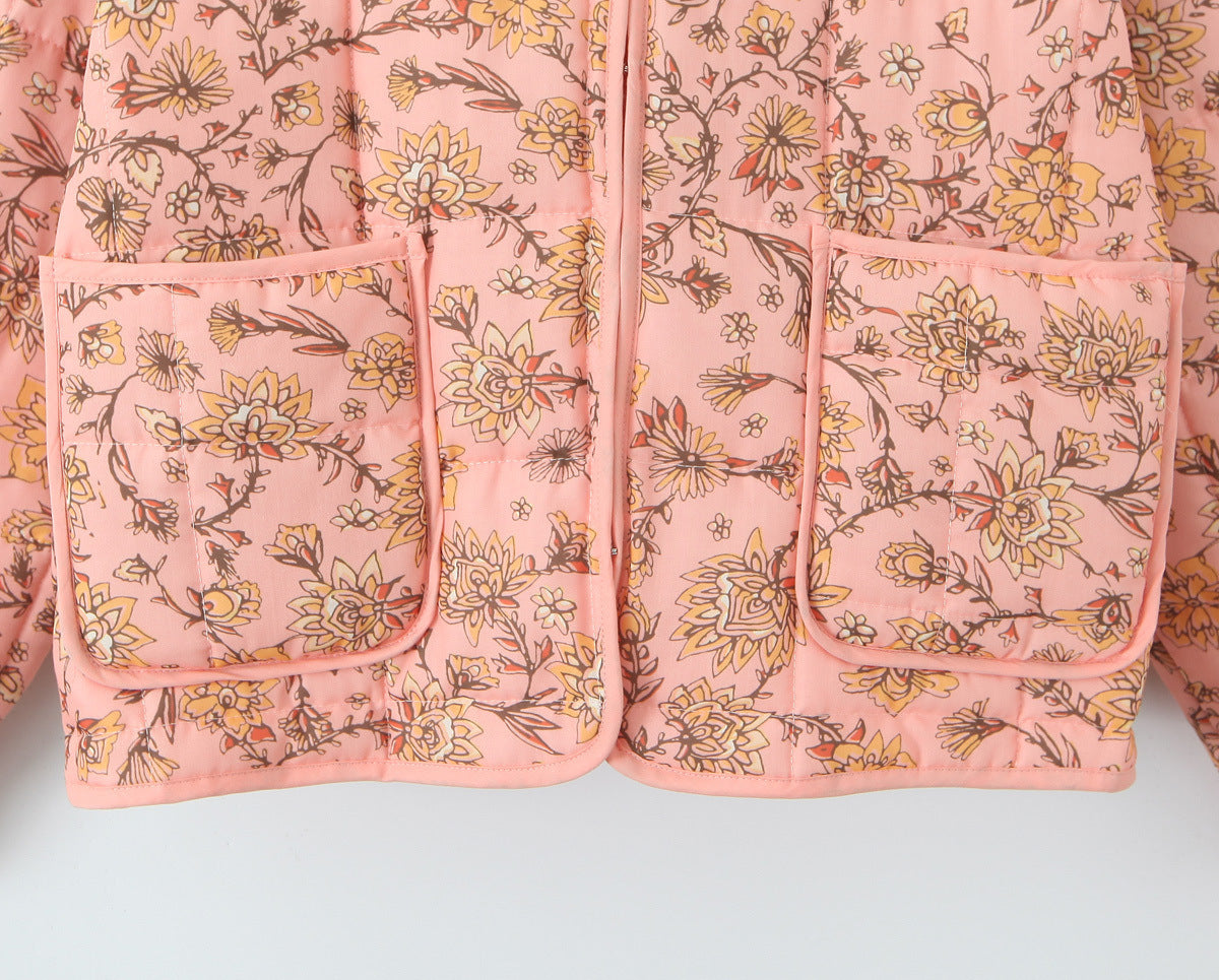 Patchwork | Jacket with Floral Pattern