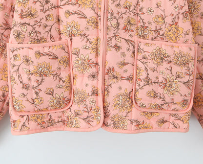 Patchwork | Jacket with Floral Pattern