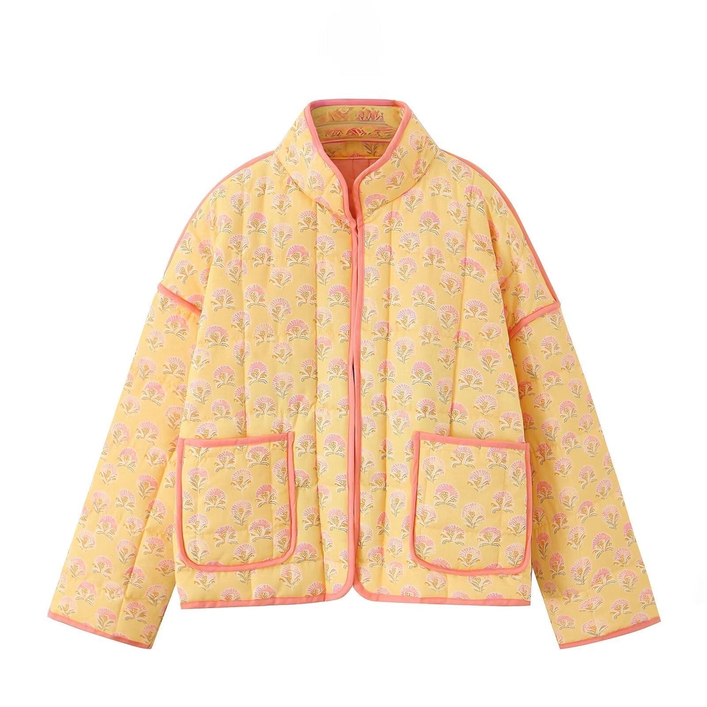 Patchwork | Jacket with Floral Pattern