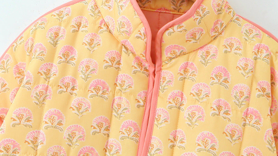 Patchwork | Jacket with Floral Pattern