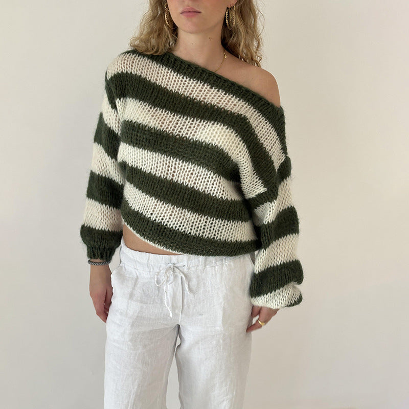 Delvey | Striped Sweater