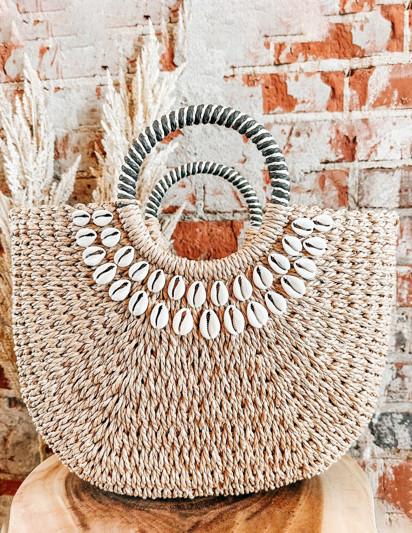 Decorative Straw Bag