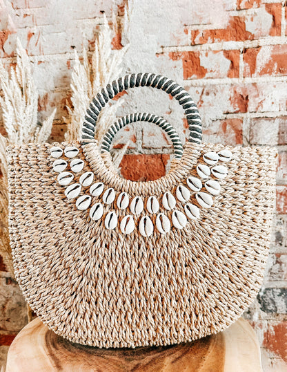 Decorative Straw Bag