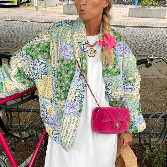 Flow | Jacket with Patchwork