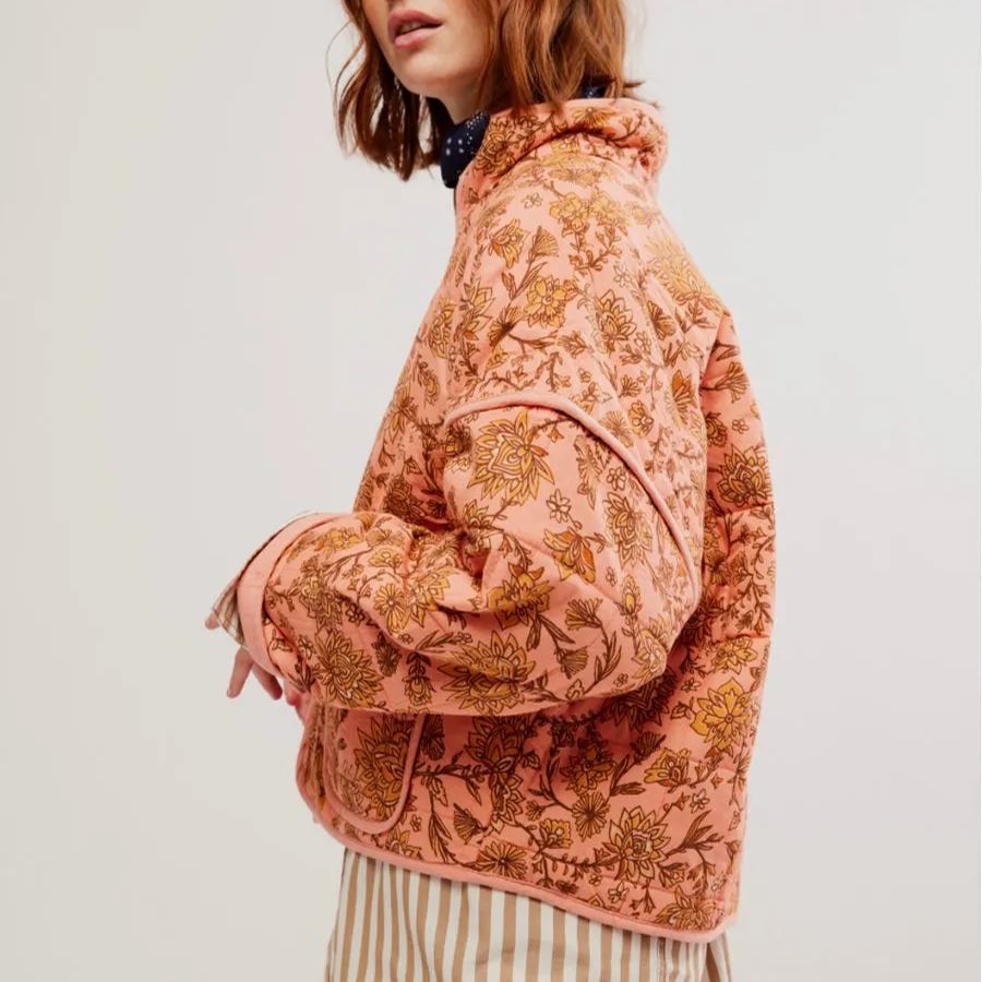 Patchwork | Jacket with Floral Pattern