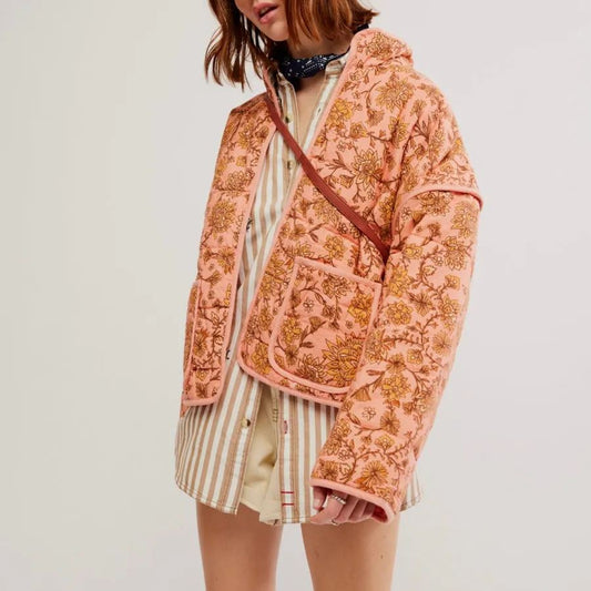 Patchwork | Jacket with Floral Pattern