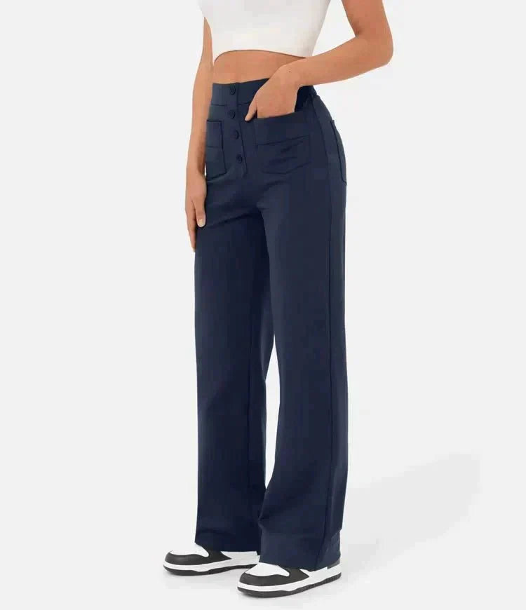 Jade | Flexible High-Waisted Pants