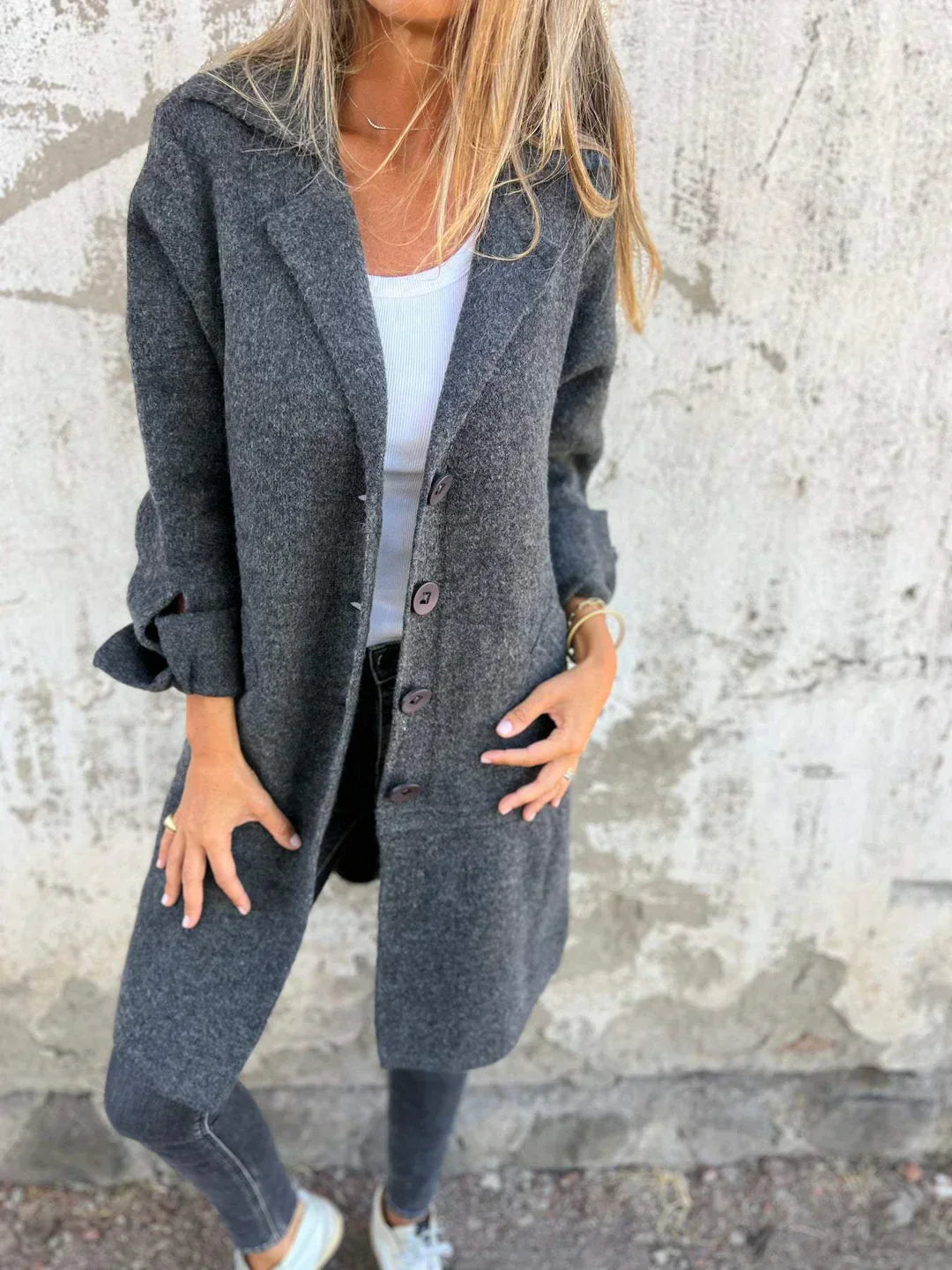 Baylea | Casual Wool Coat