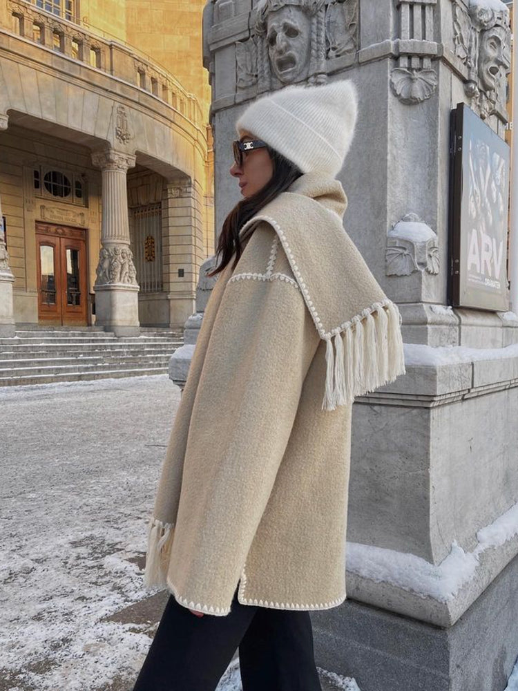 Claire | Coat with Scarf