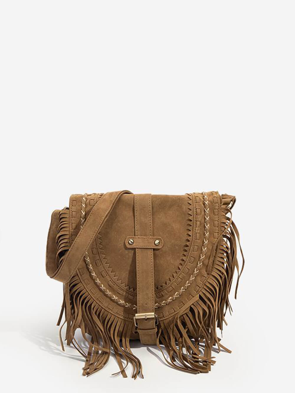 Tjessi | Fringe Bag with Closure