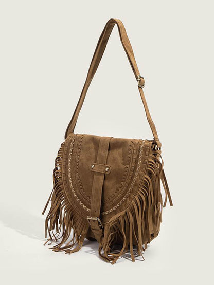 Tjessi | Fringe Bag with Closure