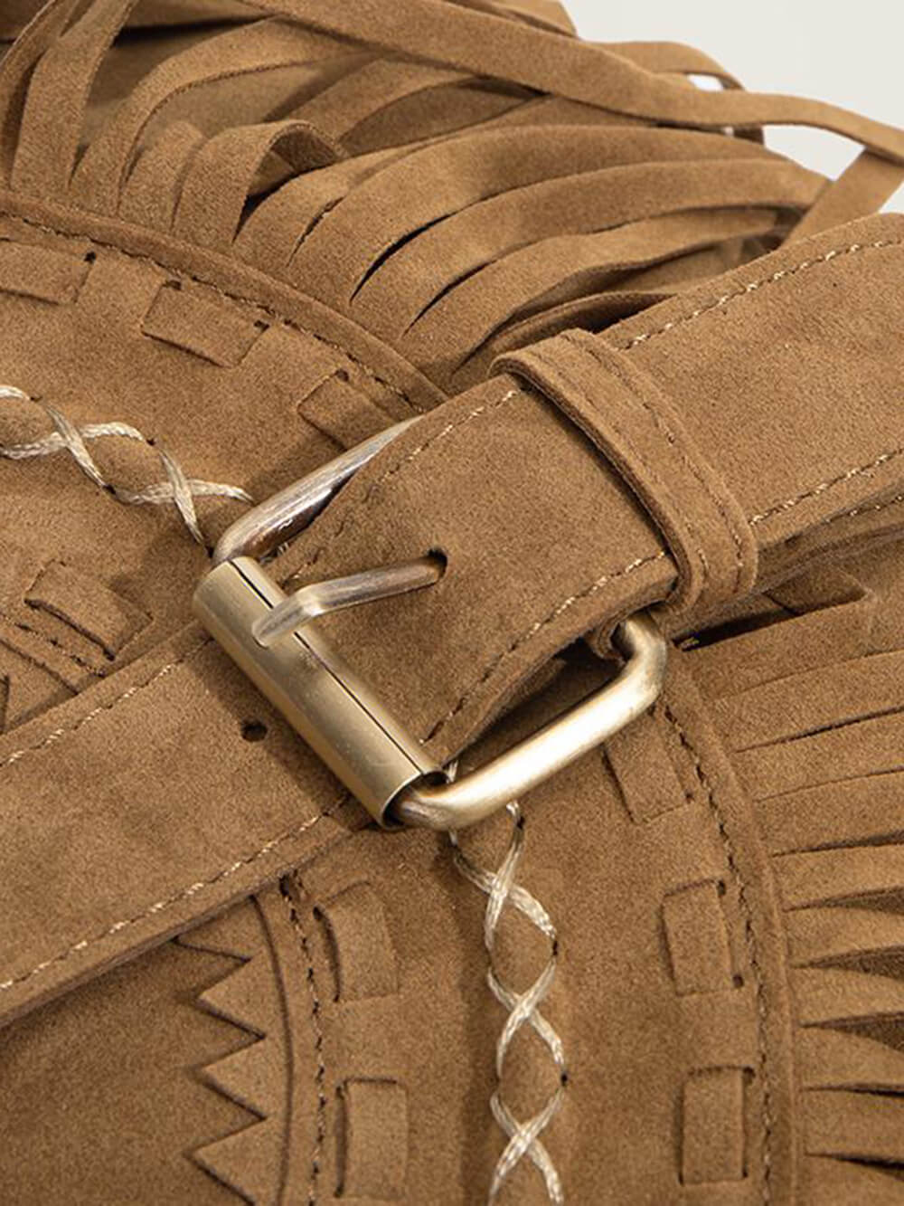 Tjessi | Fringe Bag with Closure