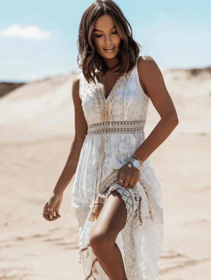 Chloe - Boho Maxi Dress