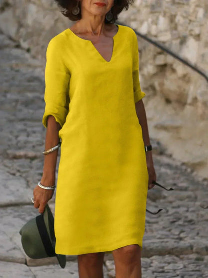 Mia™ | Elegant Dress with Tummy Coverage