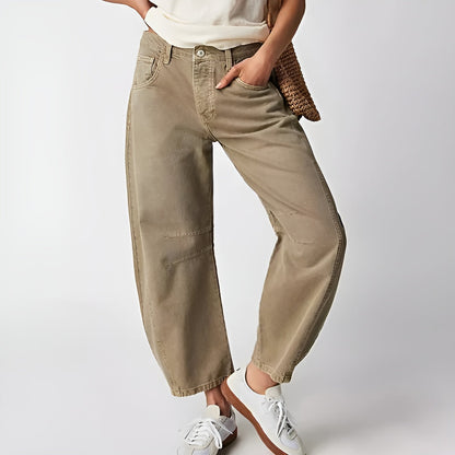 Isabella | Women's Relaxed High-Waisted Pants